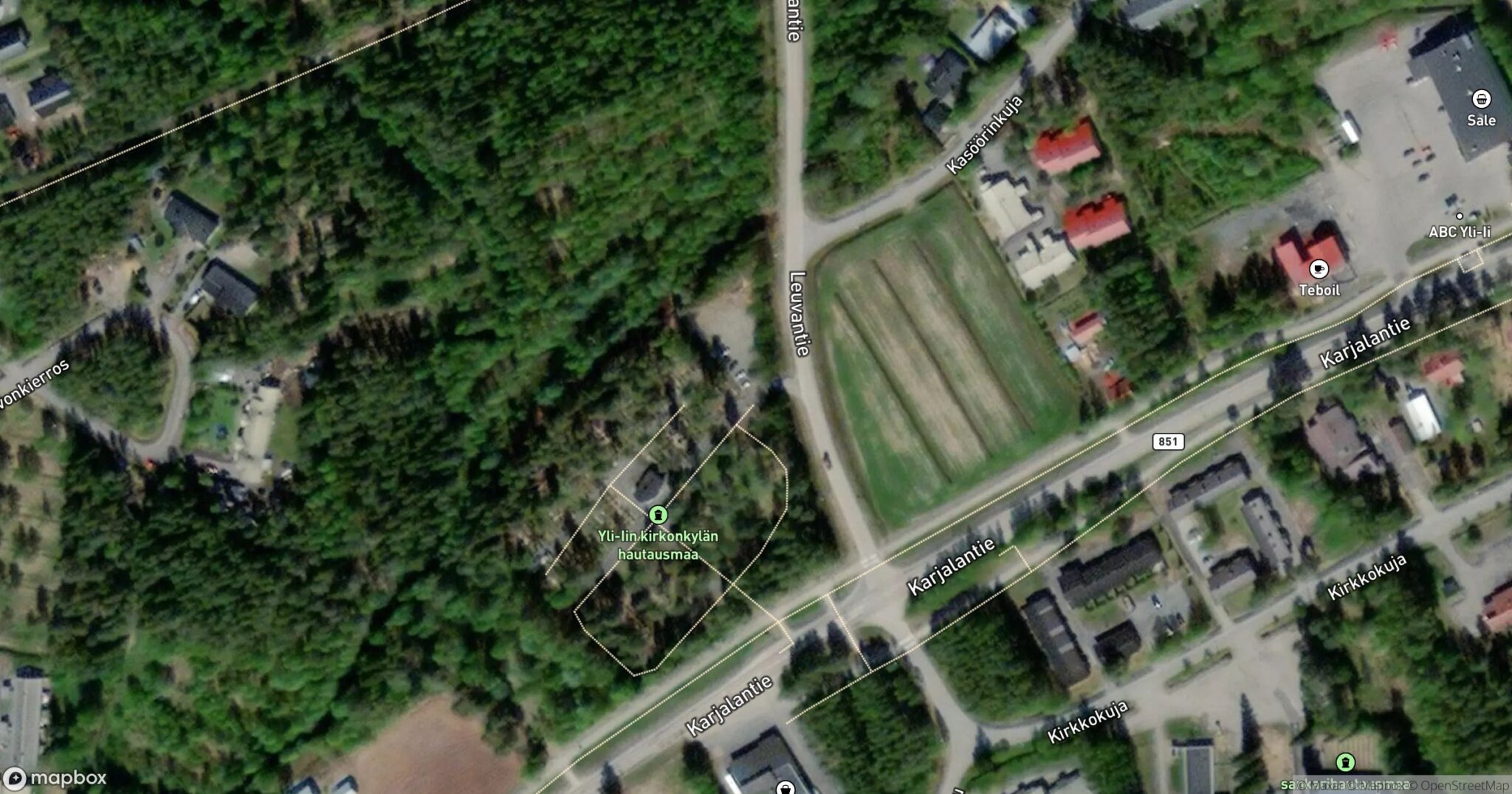 Yli-Iin kirkonkylän hautausmaa